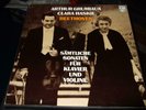 GRUMIAUX/HASKIL : BEETHOVEN SÄMTLICHE SONATEN FÜR KLAVIER UND VIOLINE 4LP BOX