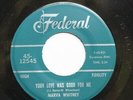 Marva Whitney Rare Federal 45rpm 1967