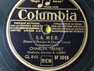 78 RPM CHARLES TRENET - La mer  - COLUMBIA DF 3096