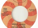 DEE DEE WARWICK Monday Monday MERCURY NORTHERN SOUL USA 45
