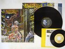 IRON MAIDEN SOMEWHERE IN TIME EMI S33 1003 Japan PROMO STEREO MONO POSTER 2xLP+7