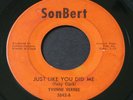 Yvonne Vernee   Just Like You Did Me   SonBert   RARE ORIG northern soul 45 HEAR