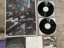 STAR WARS Original Soundtrack JOHN WILLIAMS 1977 2xLP POSTER 20th Century 2T-541