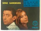Rarissime 45t EP dédicace Serge Gainsbourg autographe signé Romantique 60 1960
