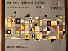 ROSALYN TURECK  BACH The Well-Tempered Clavier Book 1 DECCA DX 127 BOX RARE VG+