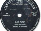 Super Rare 1959 SANTO & JOHNNY Rock’n Roll 78 RPM Record. Sleep Walk/All Nite...