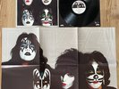 KISS Dynasty RARE SWEDISH 1st press complete w Poster + KISS ARMY SWEDEN INNER