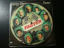 GEORGE HARRISON FASTER PICTURE DISC RECORD 45