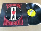 Orig Love And Rockets Express USA Vinyl LP Near Mint No Reserve