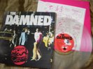 The Damned Machine Gun Etiquette ACE DAM 2 UK LP with inner sleeve clear vinyl