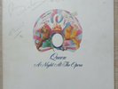 Vinyl LP Queen A Night At The Opera Germany signed Signiert Autogramm Brian May