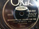 CHARLIE MCCOY AND BO CARTER OKEH 8853 BLUES 78 RPM E++ *HEAR* MISSISSIPPI SHEIKS