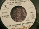 PAT WILLIAMS The Streets of San Francisco 45 RECORD RARE SOUL FUNK NEAR MINT