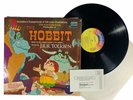 Vintage Walt Disney THE HOBBIT Vinyl LP & Book Disneyland Records Storyteller