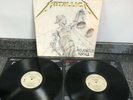 And LP VINYL DOUBLE ALBUM METALLICA AND JUSTICE FOR ALL 1988 UK IST PRESS EX/EX