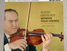DAVID OISTRAKH Beethoven Violin Concerto RARE 1960 UK SAX 2315 RED COLUMBIA LP