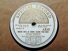 WITLEY COURT MUSIC BOX - When Day Is Done / We Three 78 rpm disc (RARE, A++)