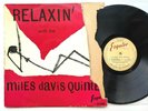 The Miles Davis Quintet - Relaxin'. 32-068. VG/F. 1st UK Press  Vinyl Record LP.
