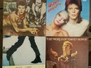 DAVID BOWIE x4 ALBUMS DIAMOND DOGS. PIN UPS. LODGER.  THE WORLD  OF DAVID BOWIE.