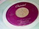 45 CLEAR VINYL Two Of Us THE BEATLES Across The Universe CAPITOL NMint JUKE 7