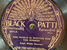 BLACK PATTI 8023 Ralph Waldo Emerson 78 rpm SUPER  RARE BLACK OWNED LABEL EE+/E-