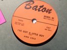 BATON 78 RECORD 237/ANN COLE/I GOT MY MOJO WORKING/I'VE GOT A LITTLE BOY/EX+