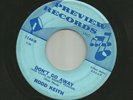 SONG POEM TEEN XO - RODD KEITH - BYE- BYE  /  DONT GO AWAY - HEAR 1966 PREVIEW