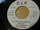 V.I.P. The Velvelettes Lonely Lonely Girl Am I / I'm The Exception 45 promo