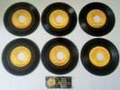 Sun 45 RPM Records + : Slim Rhodes, Jerry Lee Lewis, Carl Perkins, Johnny Cash