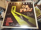 THE DAMNED-EVIL SPIRITS SIGNED VINYL ALBUM +8 PLECTRUMS 2 POSTCARDS