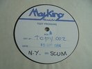 Psychic TV ?- N.Y. Scum + Haters 1984 UK MAYKING TEST PRESSING LP TEMPLE 1st
