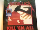 Metallica Kill Em All Vinyl LP Walmart Jump In The Fire Engine Red Sealed Rare