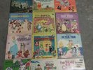 Walt Disney's Rare Disneyland Book Records & more 33 1/3 RPM Lot