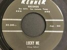 TX ROCK R&B 45 - DOUG SAHM - LUCKY ME / A YEAR AGO TODAY - RENNER LABEL - HEAR