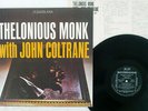 THELONIOUS MONK WITH JOHN COLTRANE JAZZLAND SMJ-6149M Japan VINYL LP