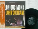 THELONIOUS MONK WITH JOHN COLTRANE SAME RIVERSIDE SMJ-6149 Japan OBI MONO LP