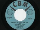 '61 R&B/DooWop LITTLE BECKY COOK/MAD LADS Saving My Love For You CBM M- HEAR