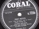 CLASSIC JACKIE WILSON  78  REET PETITE  UK CORAL Q 72290 (UK #1 in 1986 ) E-/V+