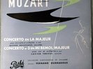 Mozart Clarinet and Horn Concerto Delecluse Thevet Oubradous Pathe DTX 112