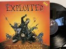 The Exploited ?– The Massacre LP 1990 Rough Justice ?– JUST 15 EX/NM UK PRESS