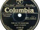 RILEY PUCKETT: Fire on the Mountain US Columbia 15185 Country 78 E Hear
