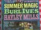 Walt Disney SUMMER MAGIC Burl Ives Hayley Mills LP Buena Vista 4025 NEAR MINT