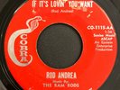 CHICANO NORTHERN SOUL 45 - ROD ANDREA - IF IT'S LOVIN YOU WANT - COBRA - HEAR