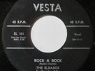 RARE Doo-Wop 45 rpm THE ELDAROS on VESTA 101 