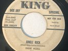 RARE Rockabilly 45 Hank Mizell Jungle Rock PROMO