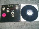 KISS 1974 Self Titled LP Rare White Label Promo AUCOIN WARNER BROS Casablanca