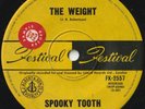 SPOOKY TOOTH 45: THE WEIGHT b/w DO RIGHT PEOPLE AUSSIE FESTIVAL 2557 EX+/EX+ '68
