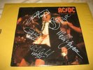 AC/DC If You Want Blood You've Got It LP Album Autographed by Band W COA