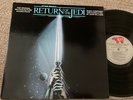 RETURN OF THE JEDI - ORIGINAL SOUNDTRACK LP w/INSERT star wars vinyl movie VG+