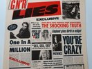 GUNS N ROSES Lies orig 1st press vinyl LP NM/EX+ & printed withdrawn inner